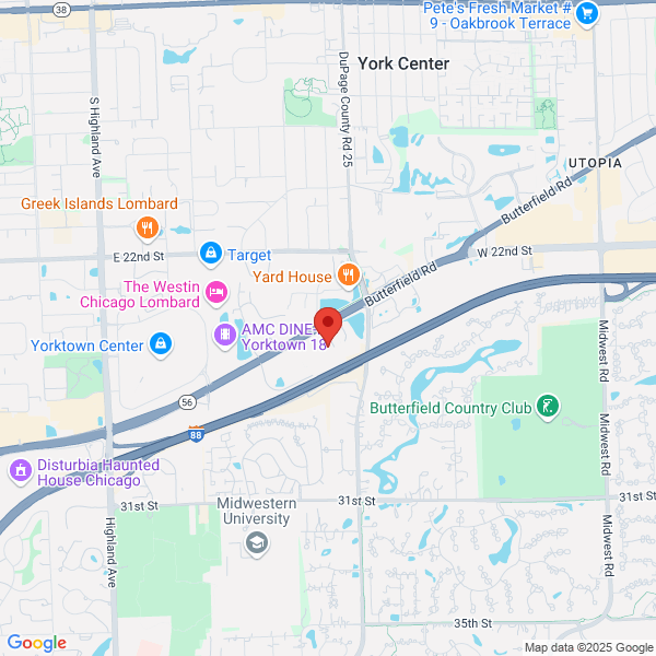map of the area